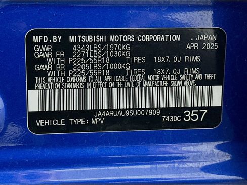 Used 2025 Mitsubishi Outlander Sport LE AWD/4WD image 12