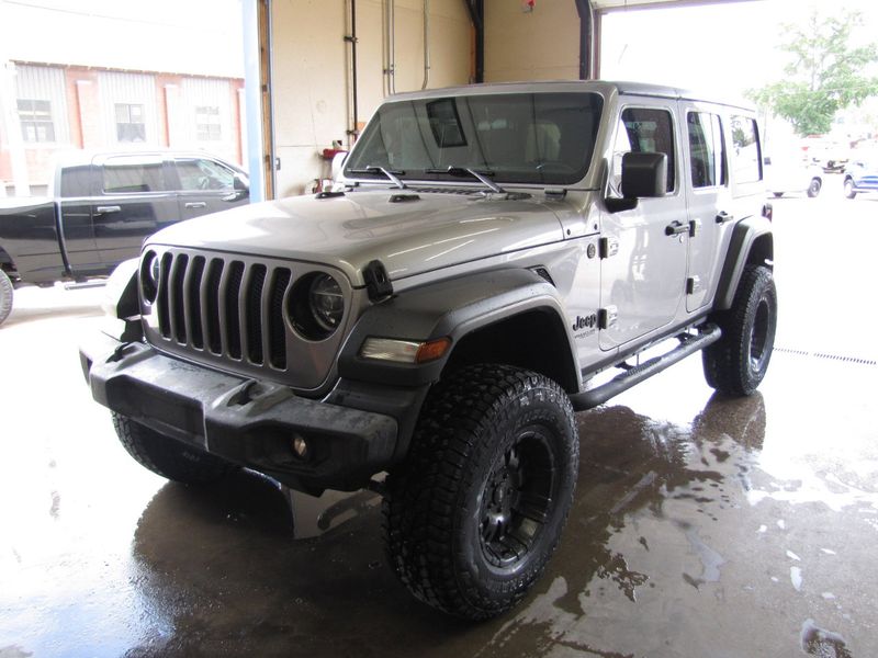 Used 2020 Jeep Wrangler Unlimited Sport image 1