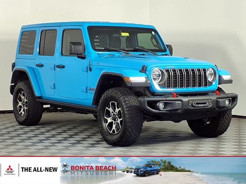 Used 2021 Jeep Wrangler Unlimited Rubicon w/ Steel Bumper Group AWD/4WD image 1