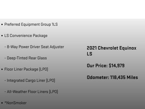 Used 2021 Chevrolet Equinox LS w/ LS Convenience Package AWD/4WD image 6