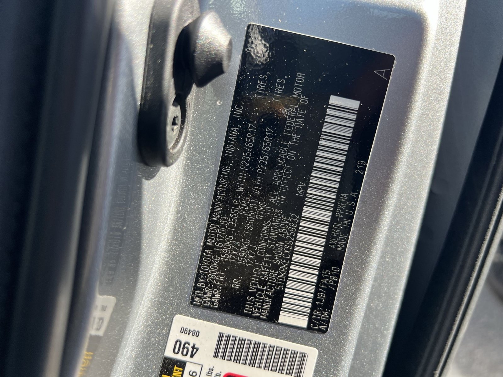 Used 2025 Toyota Sienna LE FWD image 25