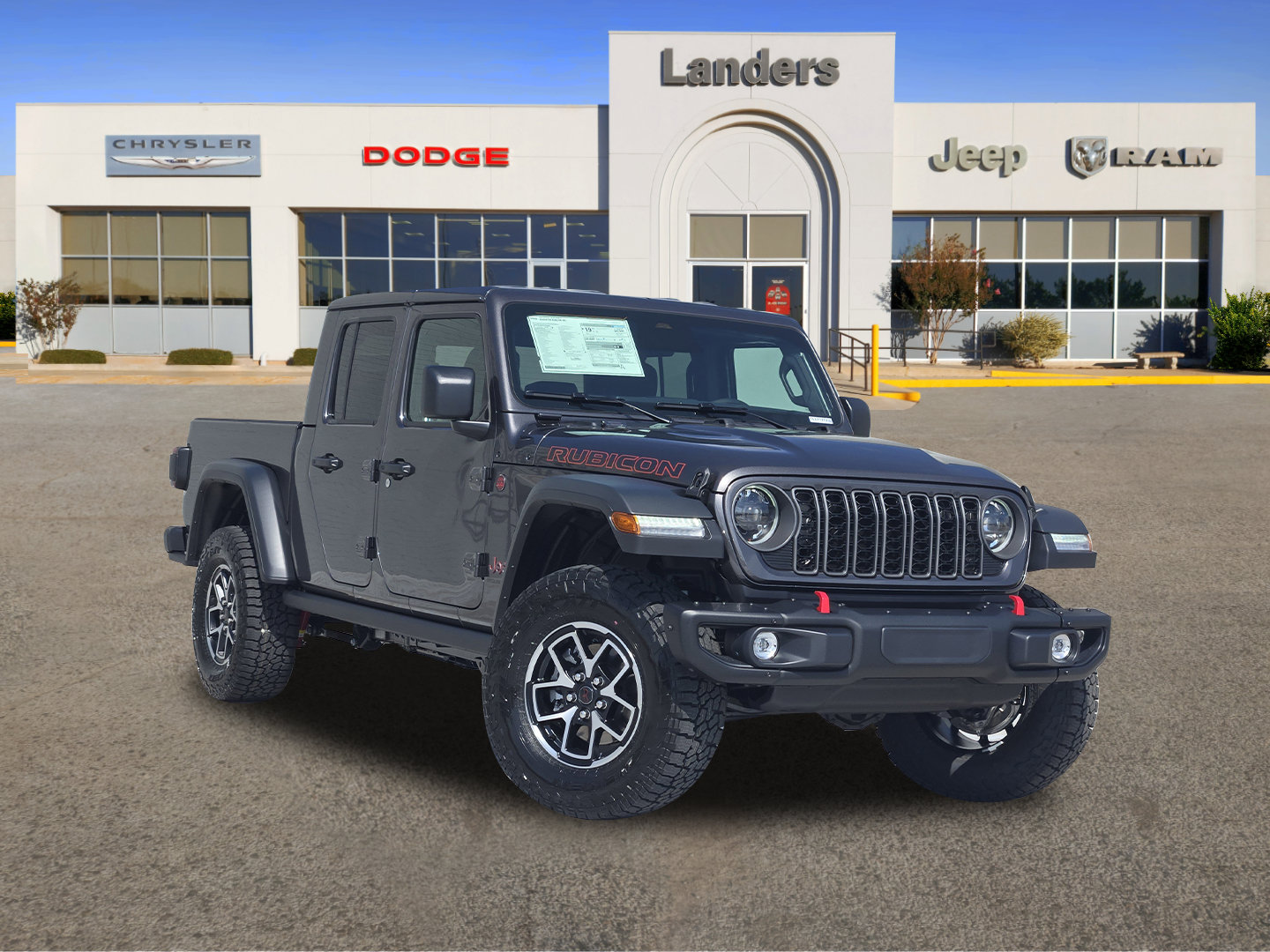 New 2026 Jeep Gladiator Rubicon w/ Steel Bumper Group AWD/4WD image 1
