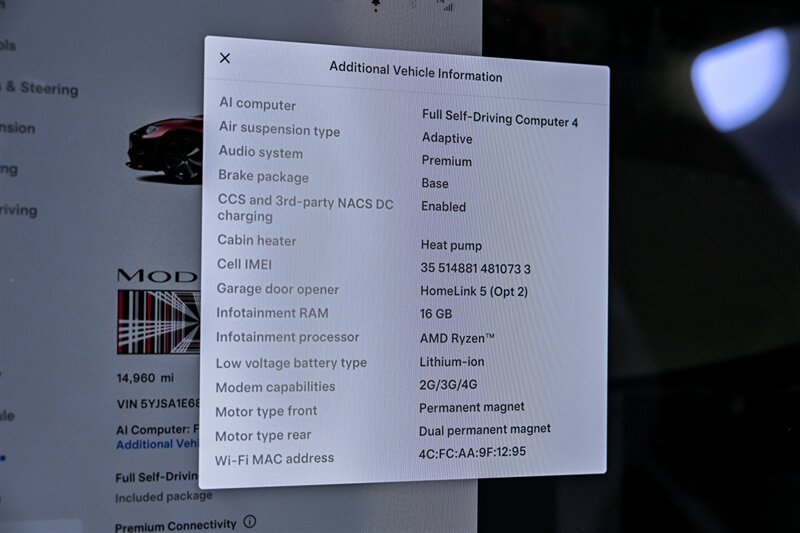 Used 2025 Tesla Model S Plaid AWD/4WD image 34
