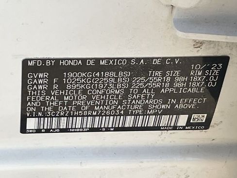 Used 2024 Honda HR-V Sport image 29