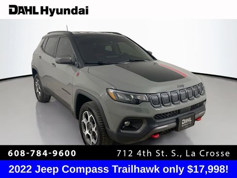 Used 2022 Jeep Compass Trailhawk w/ Trailhawk Convenience Group image 1
