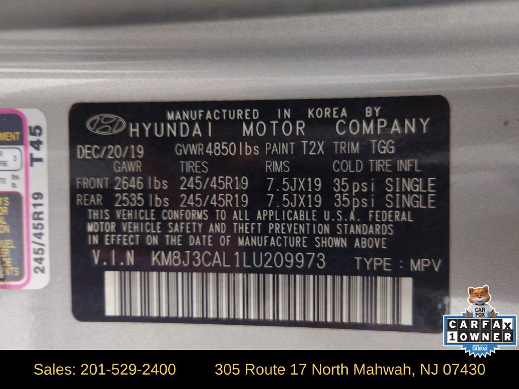 Used 2020 Hyundai Tucson Sport w/ Cargo Package AWD/4WD image 30