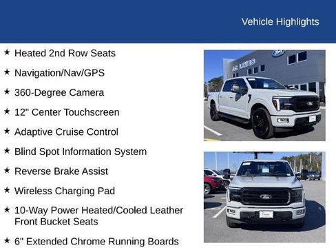 Certified 2024 Ford F150 Lariat w/ Equipment Group 502A High image 23