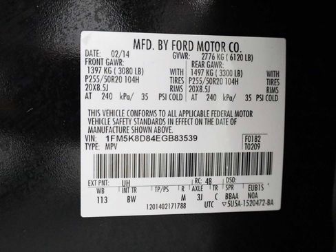 Used 2014 Ford Explorer XLT w/ Equipment Group 202A AWD/4WD image 40