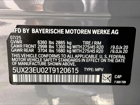 Certified 2026 BMW X5 xDrive40i w/ M Sport Package AWD/4WD image 36