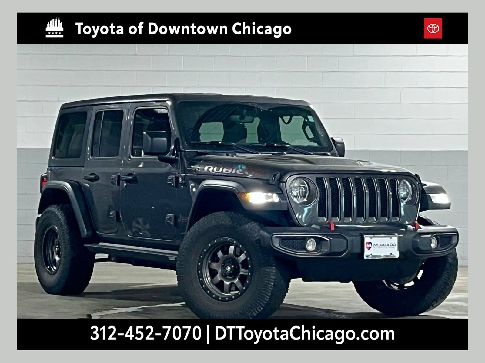 Used 2021 Jeep Wrangler Unlimited Rubicon AWD/4WD image 1