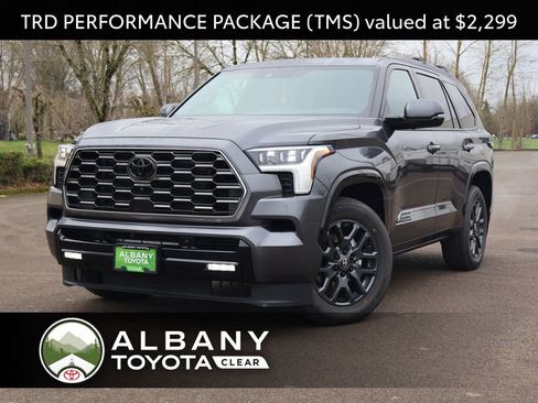 New 2026 Toyota Sequoia Platinum w/ TRD Performance Package (TMS) image 1