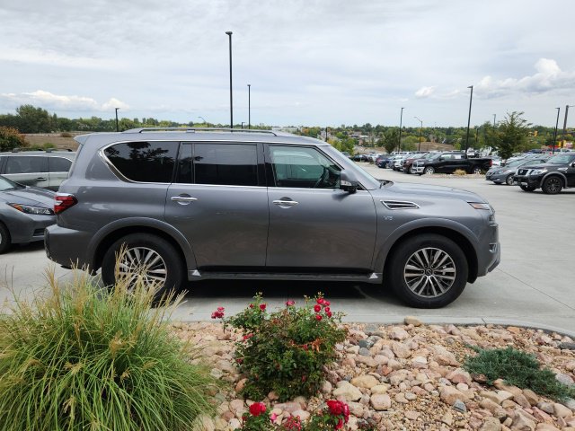 Used 2021 Nissan Armada SL w/ Captain's Chairs Package AWD/4WD image 2