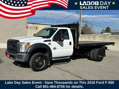 Used 2016 Ford F550 4x4 Regular Cab Super Duty