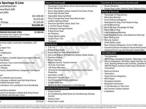 Certified 2023 Kia Sportage X-Line w/ X-Line Premium Package AWD/4WD image 3