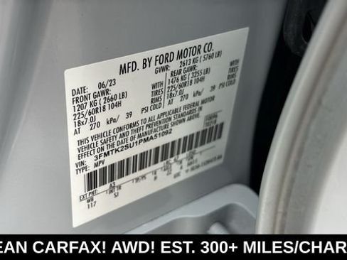 Used 2023 Ford Mustang Mach-E California Route 1 AWD/4WD image 33
