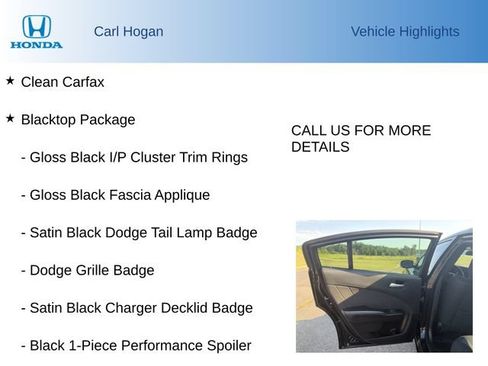 Used 2021 Dodge Charger SXT w/ Blacktop Package RWD image 5