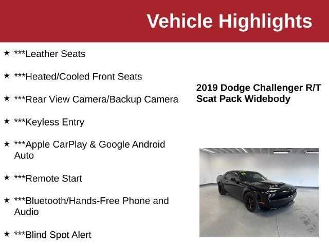Used 2019 Dodge Challenger R/T Scat Pack RWD image 10