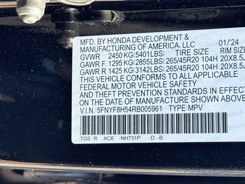 Used 2024 Honda Passport EX-L image 32