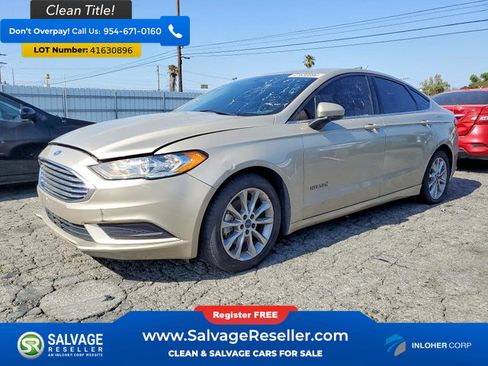 Used 2017 Ford Fusion SE FWD image 1