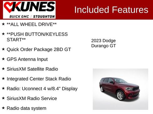 Used 2023 Dodge Durango GT image 3