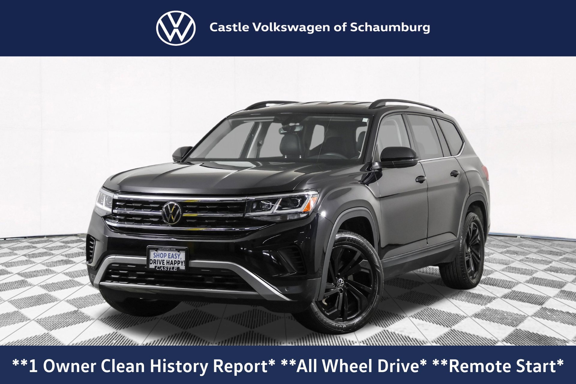 Used 2023 Volkswagen Atlas SE w/ Black Wheel Package AWD/4WD image 1