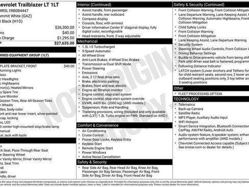 Used 2024 Chevrolet TrailBlazer LT AWD/4WD image 34