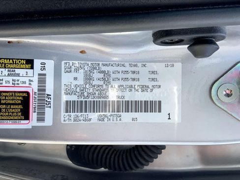 Used 2019 Toyota Tundra SR5 w/ SR5 Upgrade Package AWD/4WD image 36