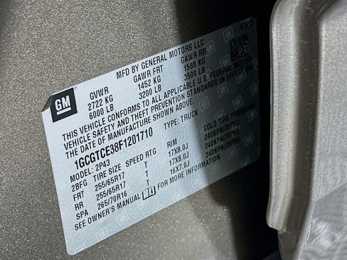 Used 2015 Chevrolet Colorado Z71 image 12