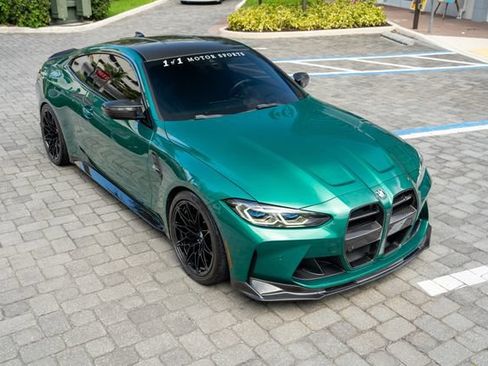 Used 2021 BMW M4 Coupe w/ Executive Package RWD image 39