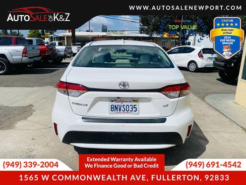 Used 2020 Toyota Corolla LE w/ Carpet Mat Package (TMS) FWD image 8