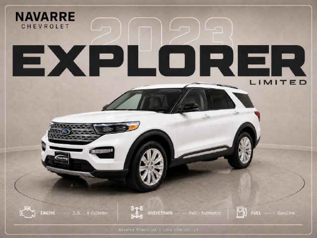 Used 2023 Ford Explorer Limited w/ Limited Technology Package RWD image 1