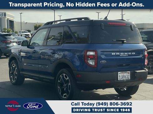 Certified 2023 Ford Bronco Sport Outer Banks w/ Tech Package AWD/4WD image 13