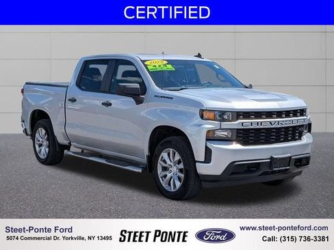 Used 2022 Chevrolet Silverado 1500 Custom w/ LPO, Dark Essentials Package AWD/4WD image 1