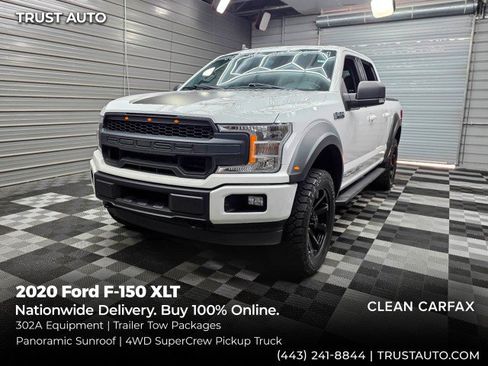 Used 2020 Ford F150 XLT w/ Equipment Group 302A Luxury AWD/4WD image 1