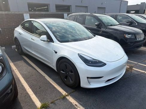 Used 2021 Tesla Model 3 Long Range AWD/4WD image 2