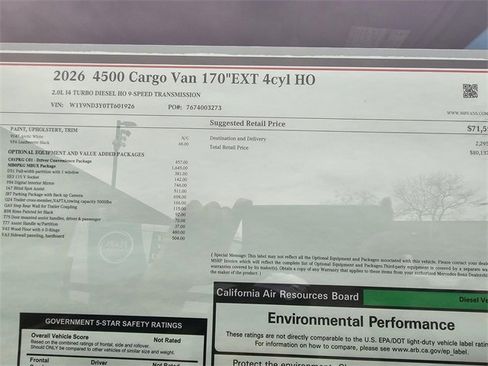 New 2026 Mercedes-Benz Sprinter 4500 image 23