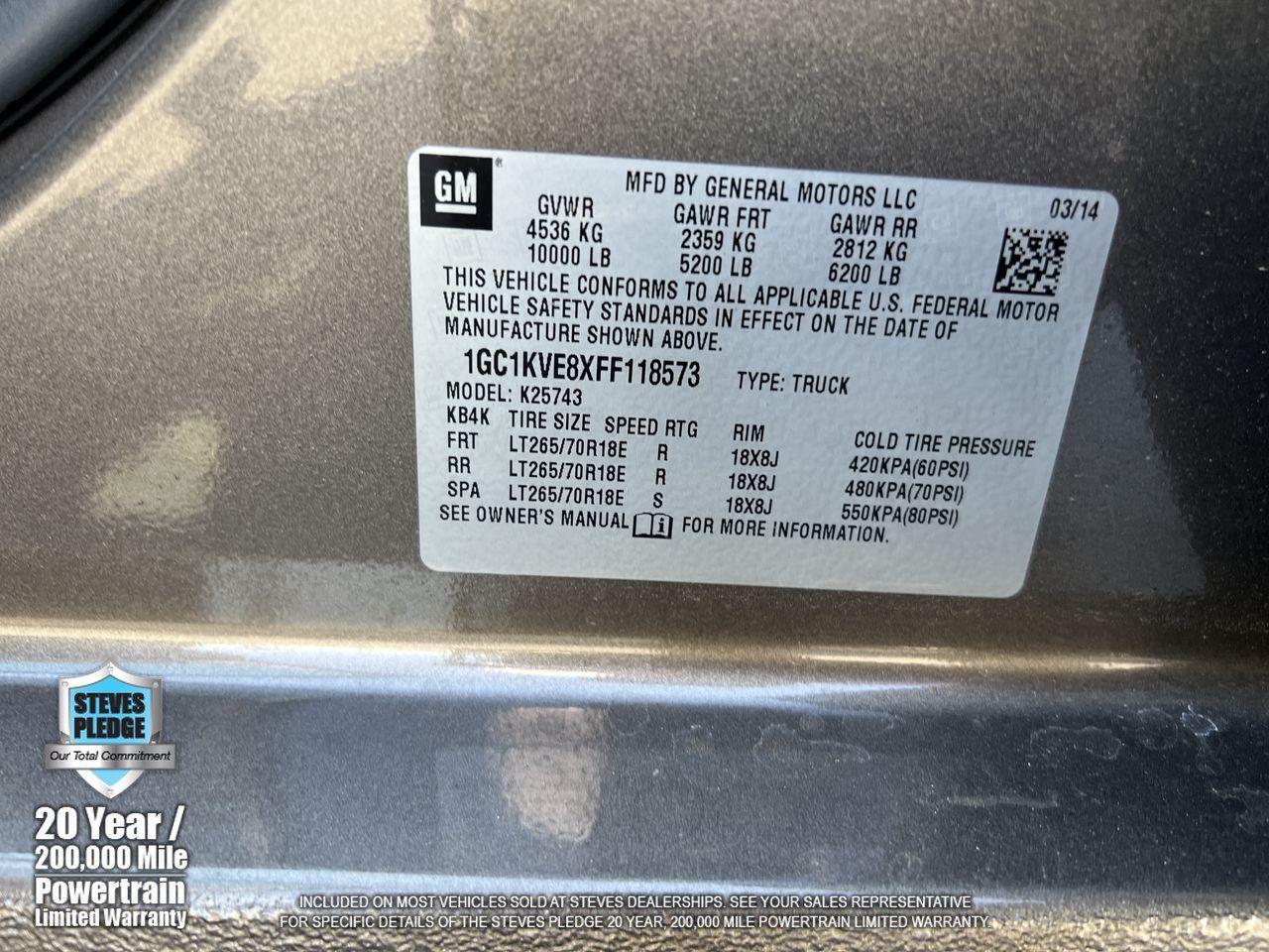 Certified 2015 Chevrolet Silverado 2500 LT w/ Z71 Package, Off-Road AWD/4WD image 34