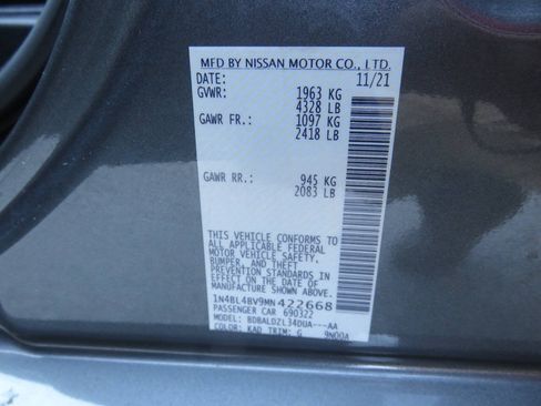 Used 2021 Nissan Altima 2.5 S FWD image 40