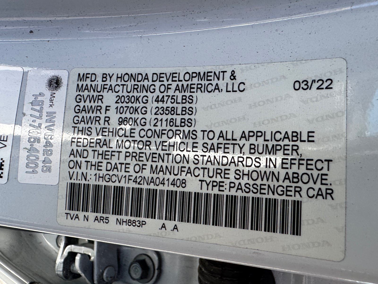 Used 2022 Honda Accord Sport Special Edition image 15
