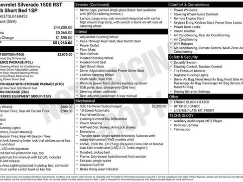 Used 2020 Chevrolet Silverado 1500 RST w/ All-Star Edition AWD/4WD image 37