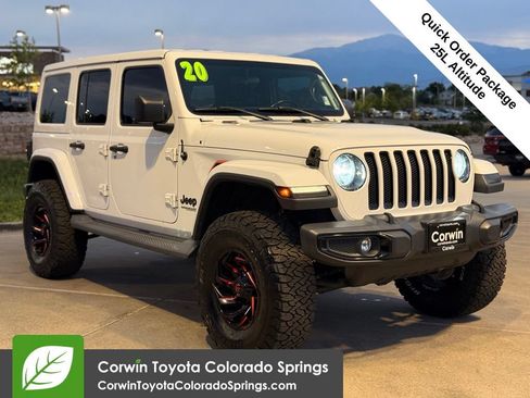 Used 2020 Jeep Wrangler Unlimited Sahara AWD/4WD image 1