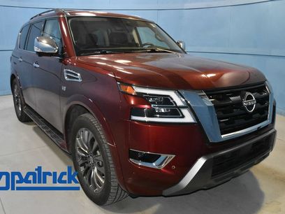 Certified 2021 Nissan Armada Platinum w/ Captain's Chairs Package