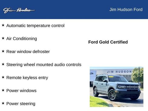 Certified 2023 Ford Bronco Sport Big Bend w/ Convenience Package AWD/4WD image 13
