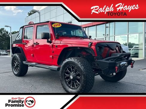 Used 2018 Jeep Wrangler Unlimited Sport S AWD/4WD image 1