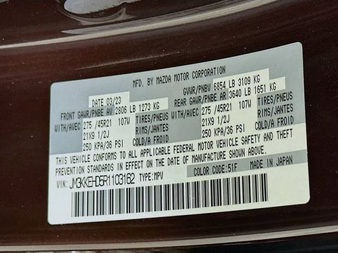 Used 2024 MAZDA CX-90 3.3 Turbo w/ Premium Plus Pkg image 34