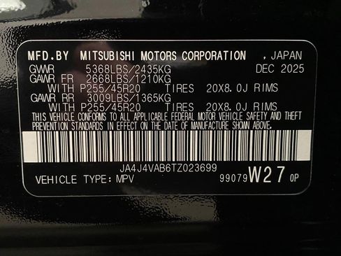New 2026 Mitsubishi Outlander SE AWD/4WD image 70