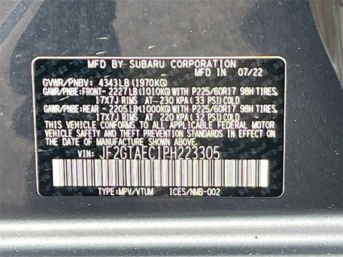 Used 2023 Subaru Crosstrek 2.0i Premium image 31