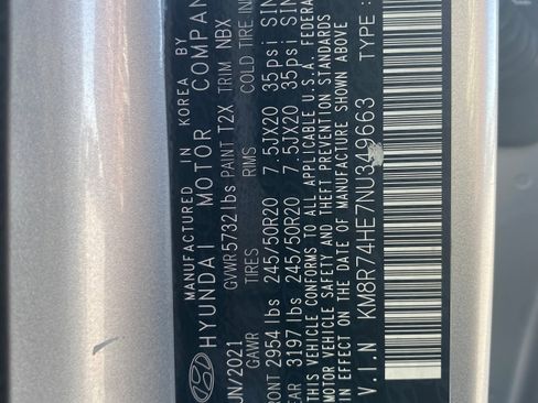 Used 2022 Hyundai Palisade Calligraphy w/ Cargo Package FWD image 21