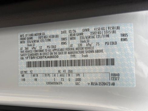 New 2026 Ford Transit 250 148 Medium Roof image 26