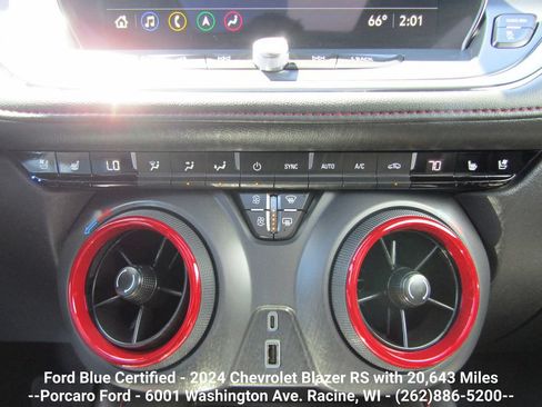 Used 2024 Chevrolet Blazer RS w/ Enhanced Convenience Package AWD/4WD image 37